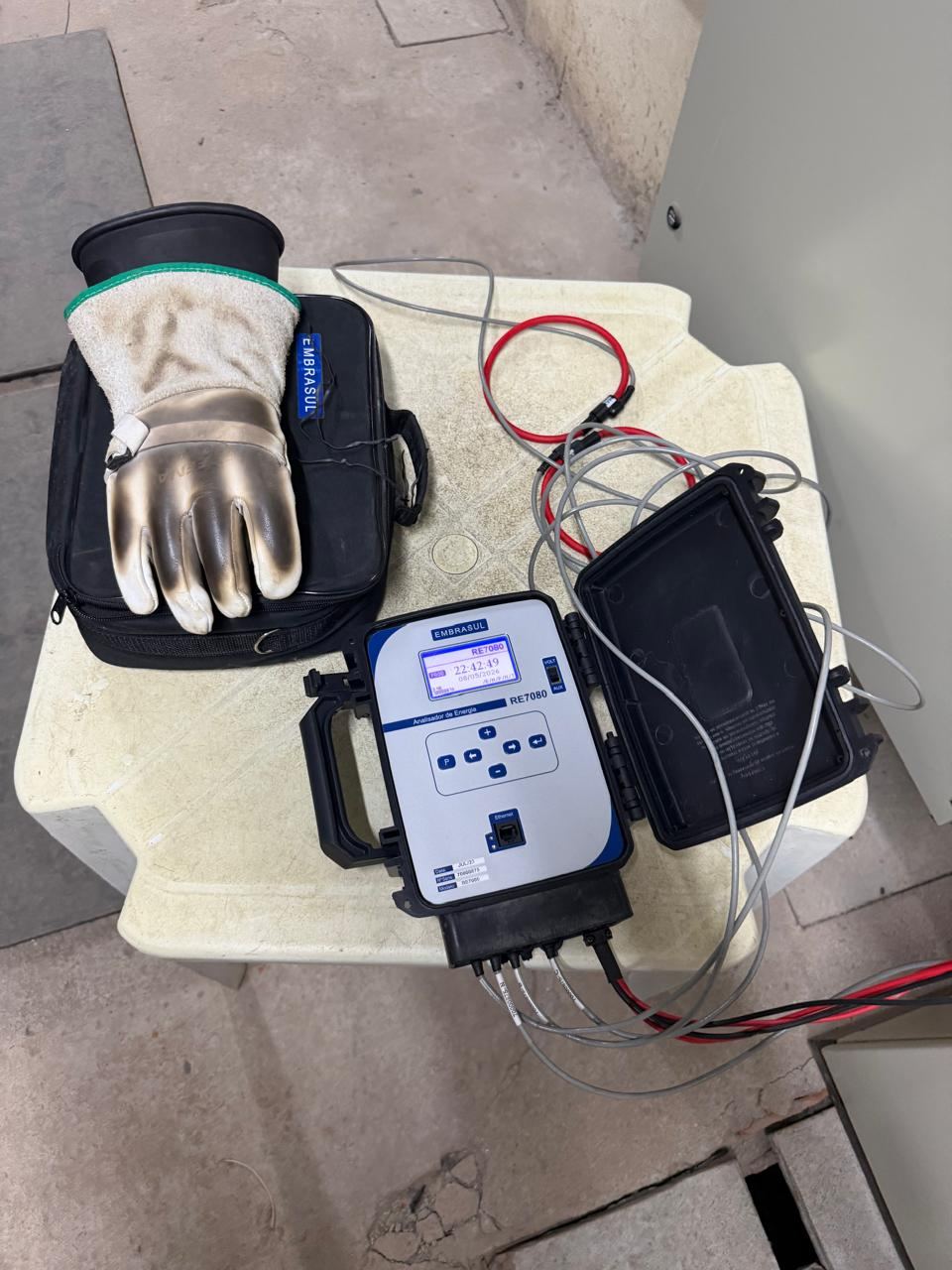Comissionamento e testes elétricos WF Engenharia